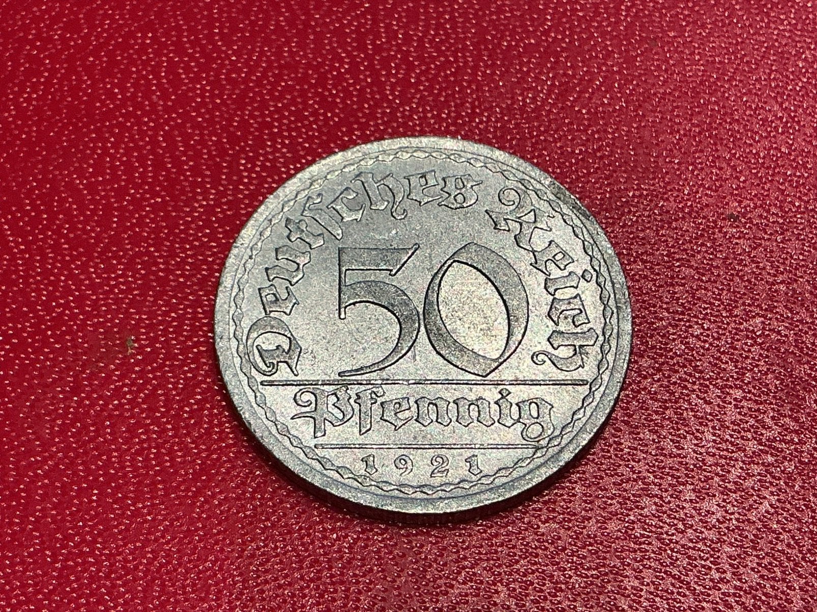 Duitsland 50 Pfennig 1921 A zeer mooi, Ophalen of Verzenden, Duitsland