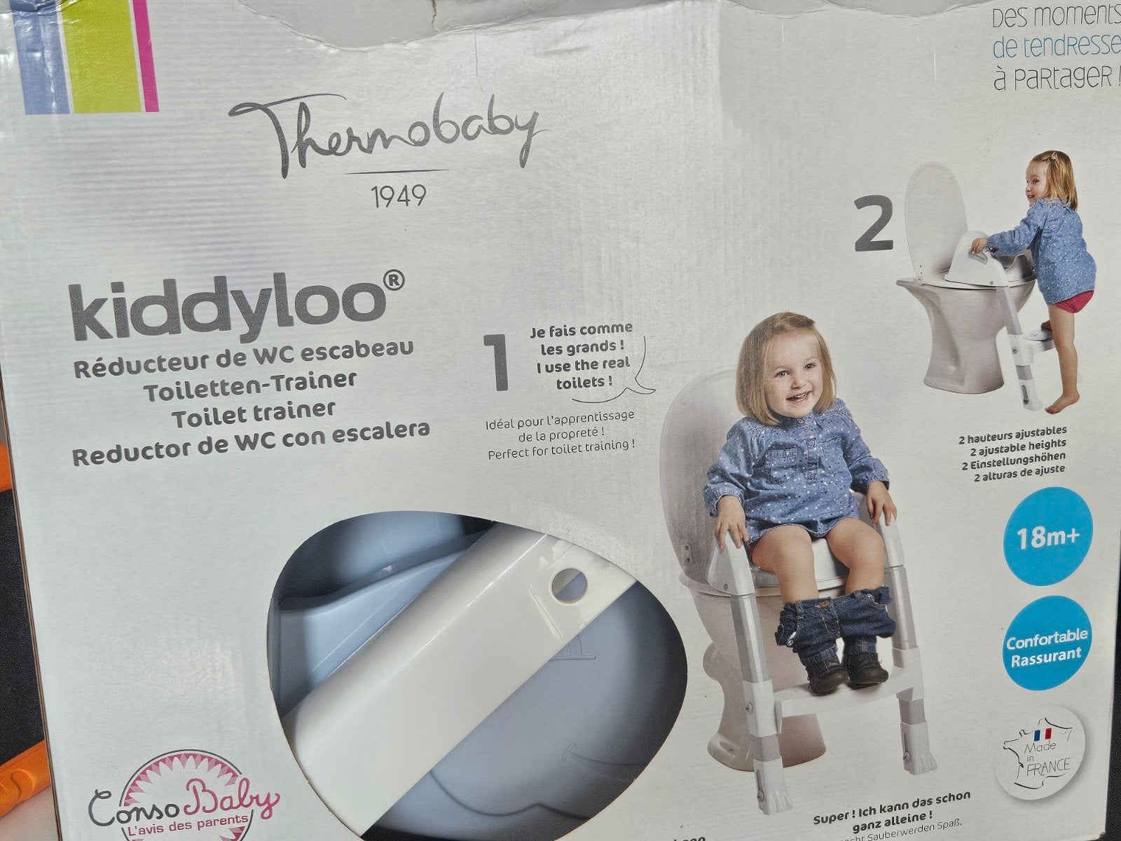 Nieuwe Thermobaby Kiddyloo toilettrainer, Kinderen en Baby's, Ophalen of Verzenden, Nieuw
