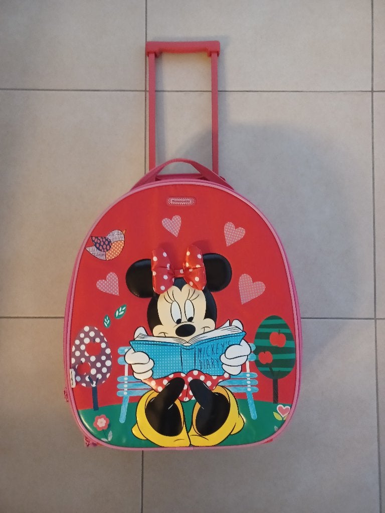 kindertrolley Samsonite, Ophalen