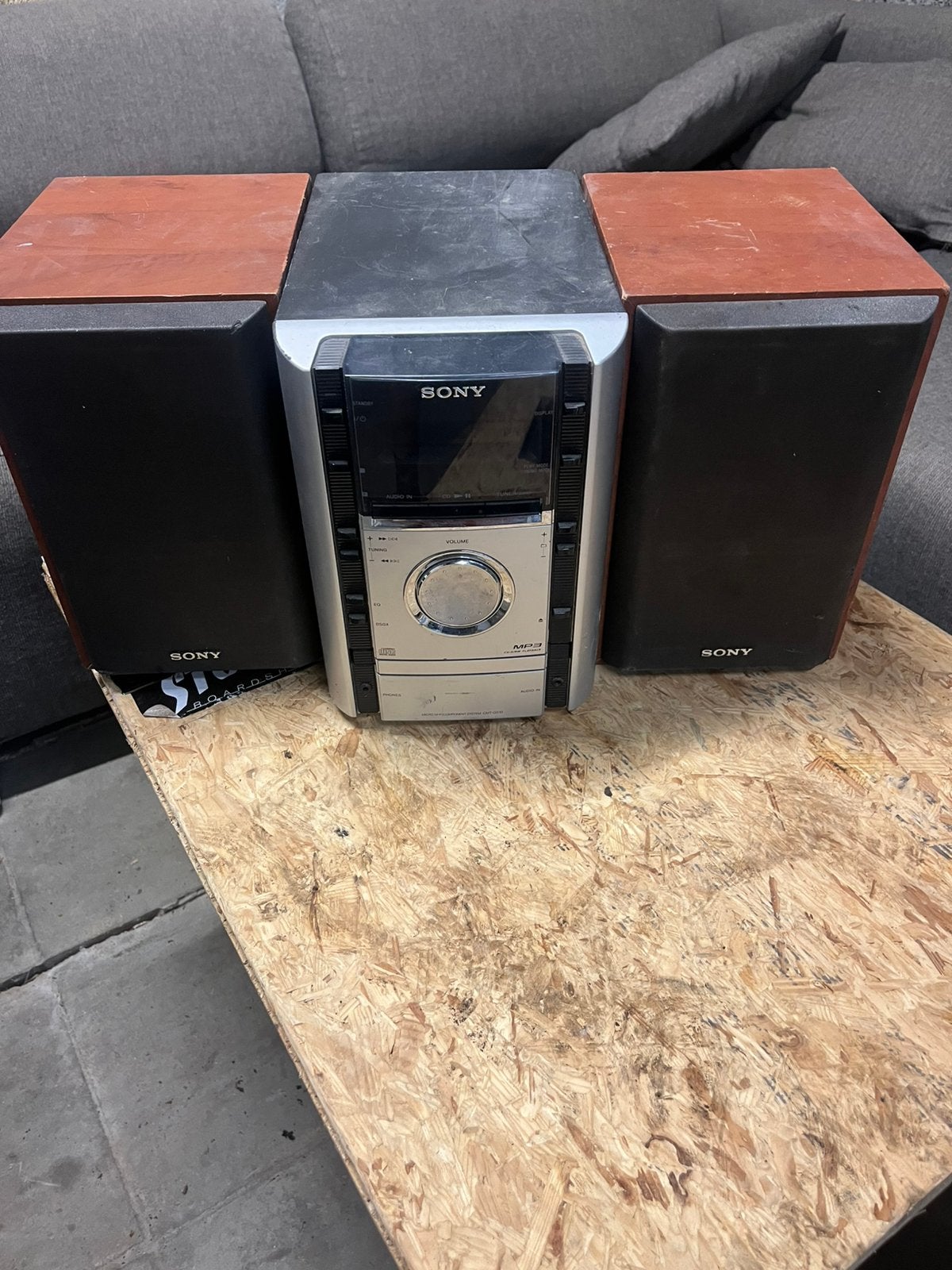 Lecteur CD/radio Sony, TV, Hi-fi & Vidéo, Enlèvement, Utilisé