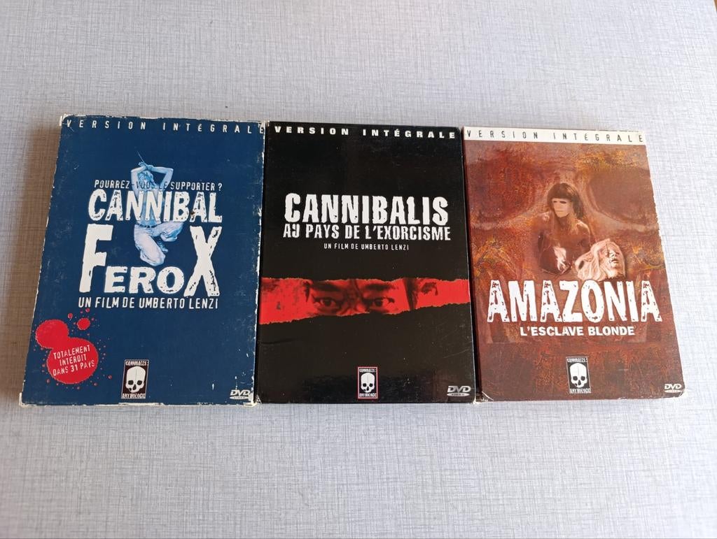 Dvd boxen cannibal horror Engels gesproken, Ophalen