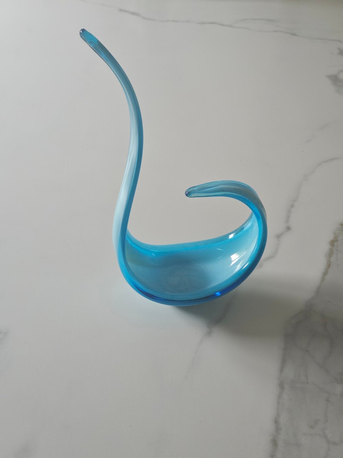 Vase opaline, Enlèvement, Vase, Bleu