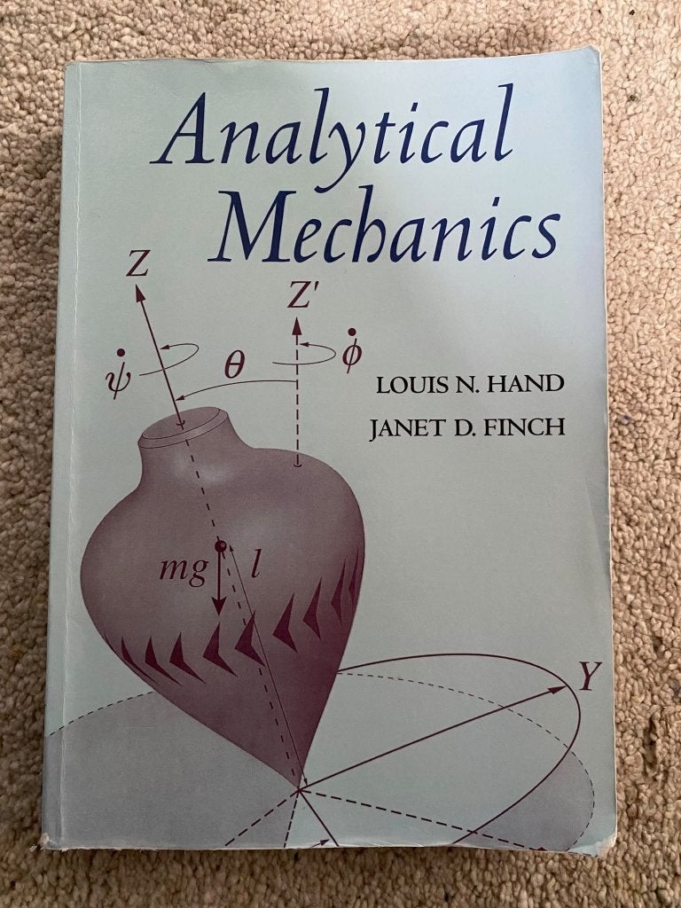 Analytical Mechanics Hand Finch studieboe ISBN 9780521575720, Boeken, Ophalen of Verzenden, Beta, Gelezen, Hoger Onderwijs