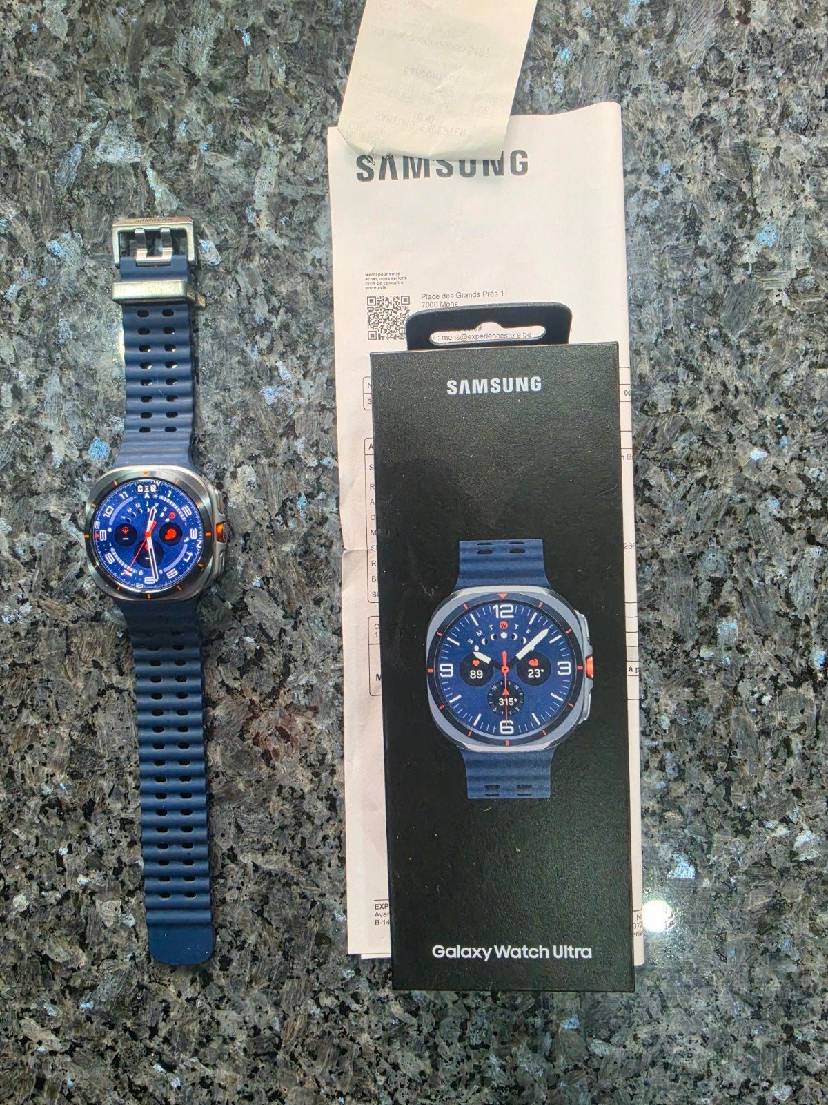 samsung galaxy watch  ultra  titane, Ophalen of Verzenden, GPS