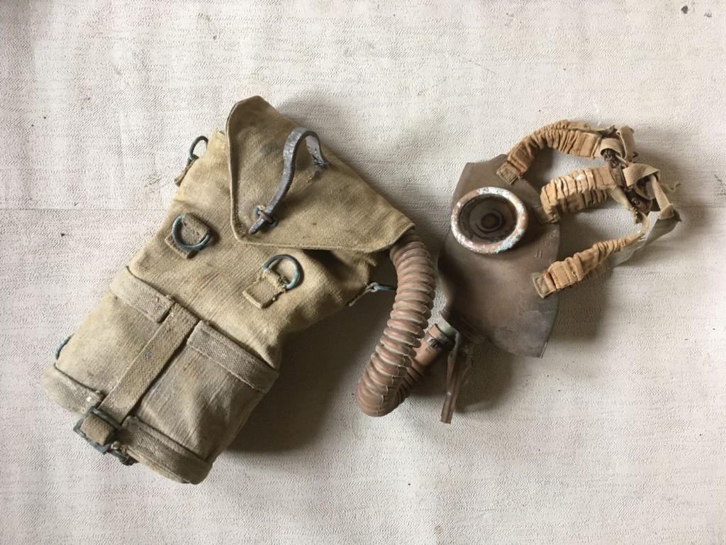 wo2 - Belgisch Gasmasker M1934 - militair! - SACIC 1934, Verzamelen, Ophalen of Verzenden, Landmacht, Overige typen