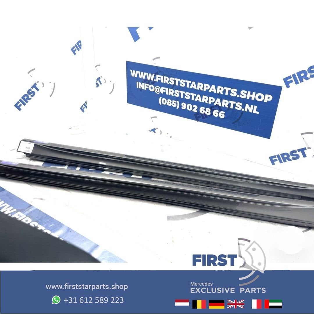 W177 A KLASSE 2026 A35 AMG ZIJSKIRT SET ZWART WIT GRIJS SIDE, Utilisé, -, -, Enlèvement ou Envoi