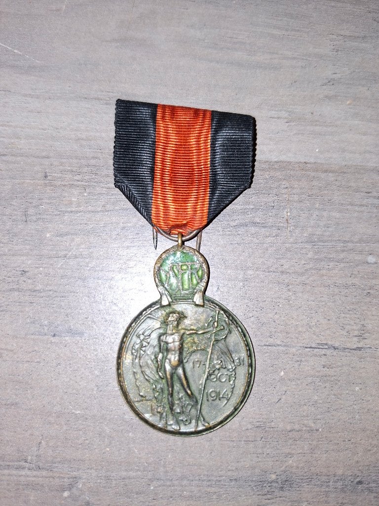 Yser medaille, Enlèvement ou Envoi