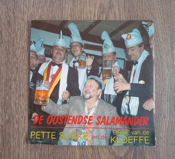 Single vinyle 7" The Ostend Salamander Oostende Folk, Enlèvement ou Envoi, 7 inch, En néerlandais