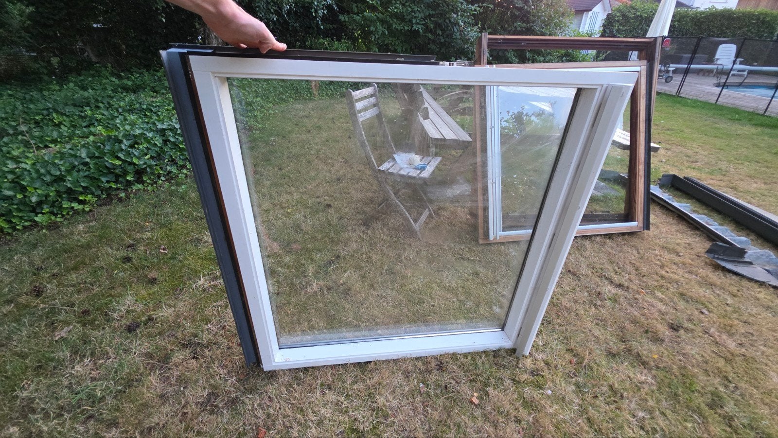 Velux dakraam GGL-4 S06, Doe-het-zelf en Bouw, Gebruikt, Overige typen, Inclusief glas, 75 tot 150 cm