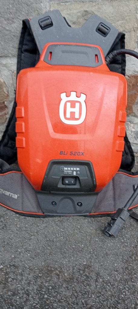 husqvarna batterie dorsale BLI 520 x, Enlèvement, Utilisé, Hysqvarna