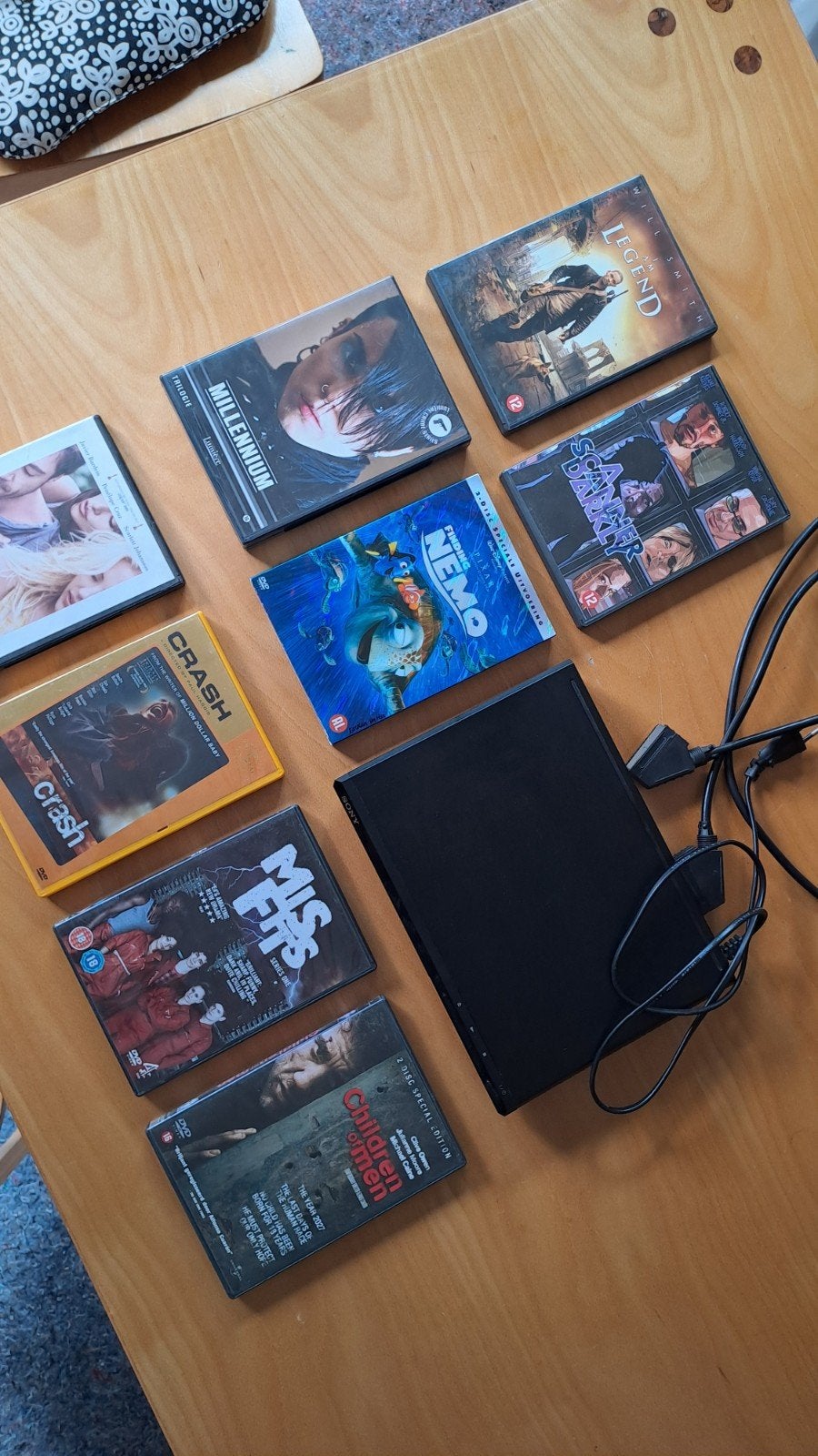 DVD-speler + 7 DVD's te koop – Alles in goede staat, Enlèvement ou Envoi, Lecteur DVD