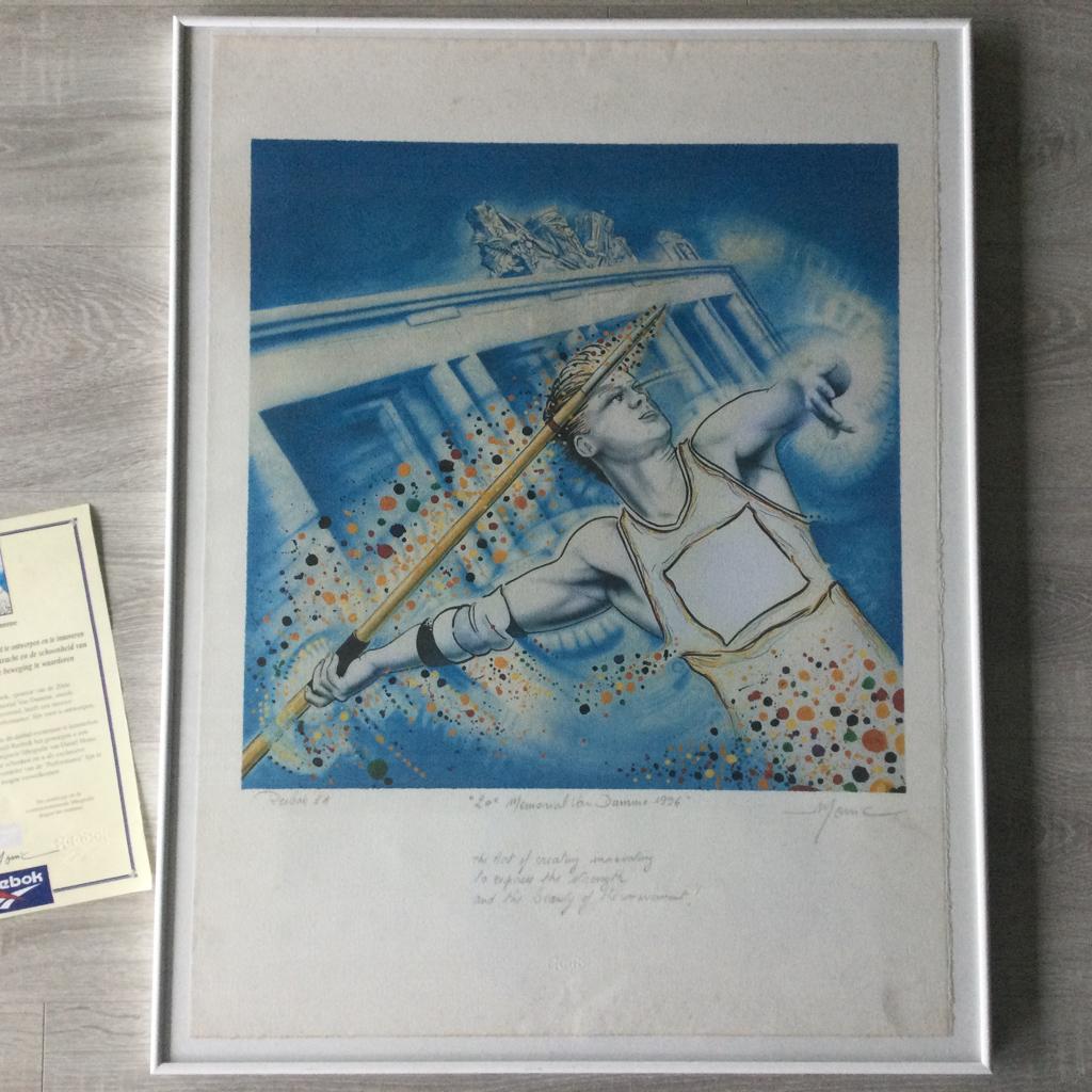 Affiche 20e Memorial Van Damme, Enlèvement ou Envoi, Utilisé, Affiche, Image ou Autocollant