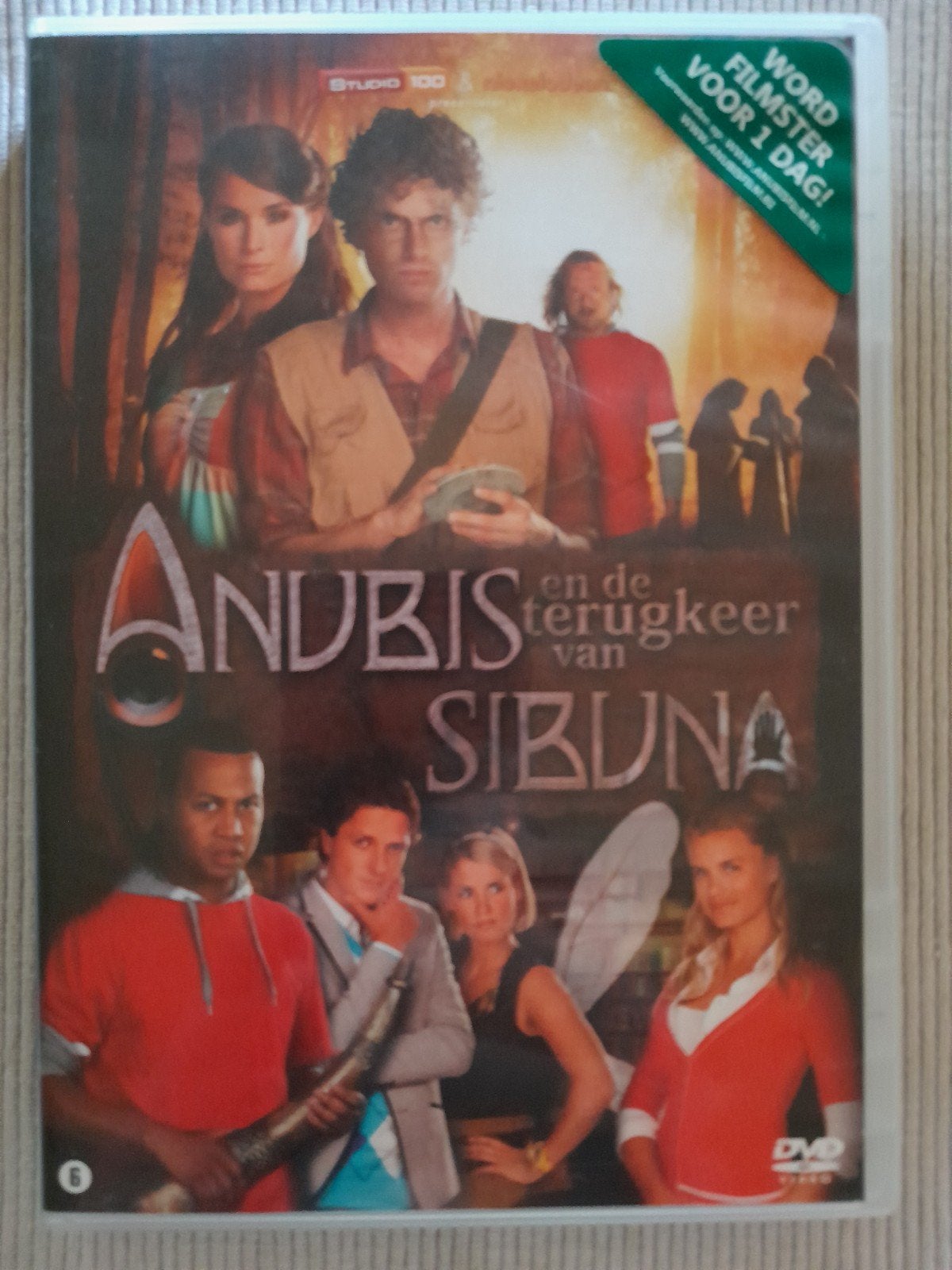 Anubis en de terugkeer van Sibuna, Cd's en Dvd's, Avontuur, Ophalen of Verzenden, Zo goed als nieuw, Vanaf 6 jaar