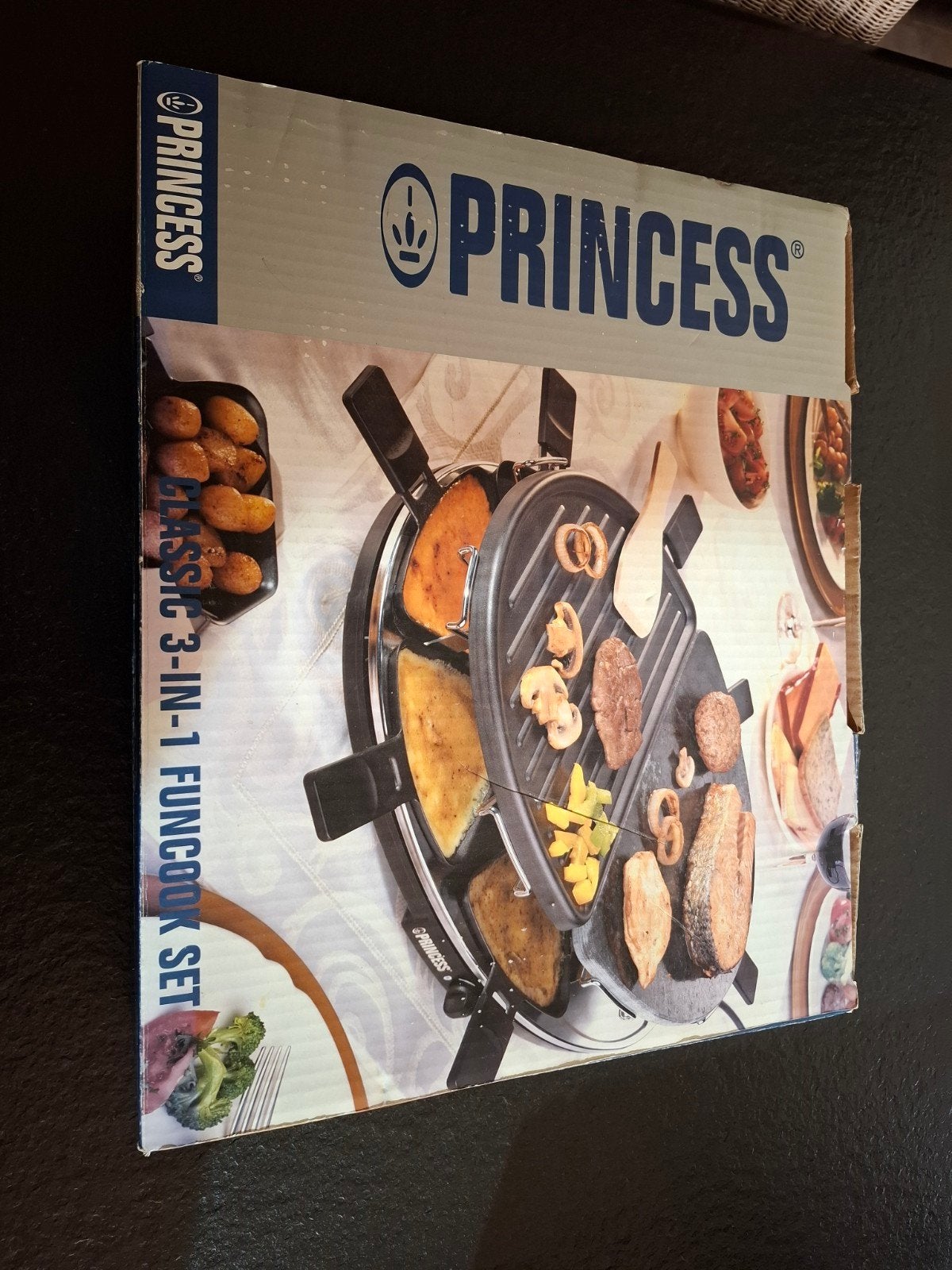 barbecue en pierre/assiette à grill/set gourmet, Electroménager, Enlèvement, Utilisé, Gril en pierre
