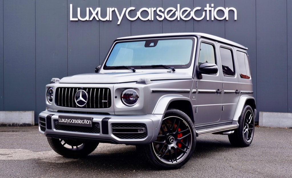 Mercedes-Benz G 63 AMG *DESIGNO/OPEN DAK/BURMESTER/FULL*, Autos, Cuir, Argent ou Gris, Achat, 430 kW