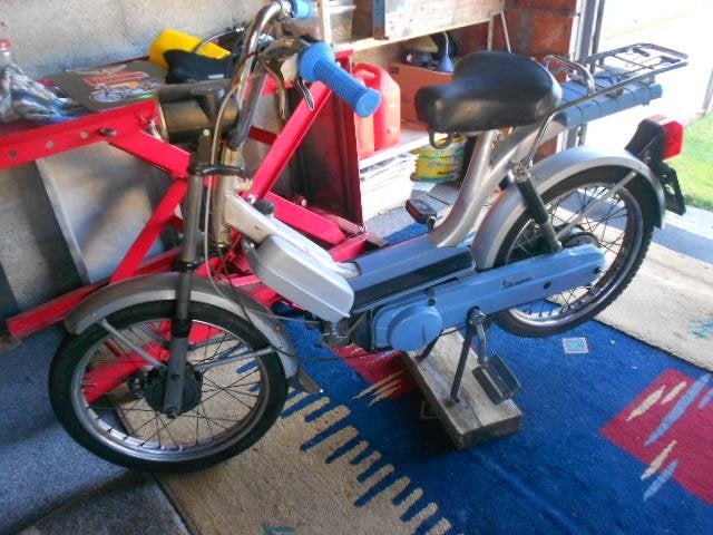 Vespa bravo, Fietsen en Brommers, Ophalen, Gebruikt
