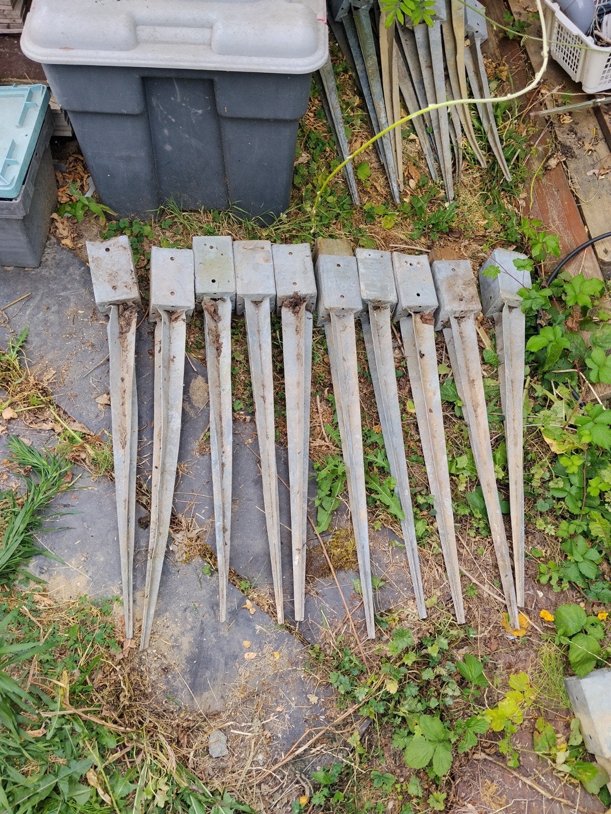 Support de poteau, Jardin & Terrasse, Enlèvement