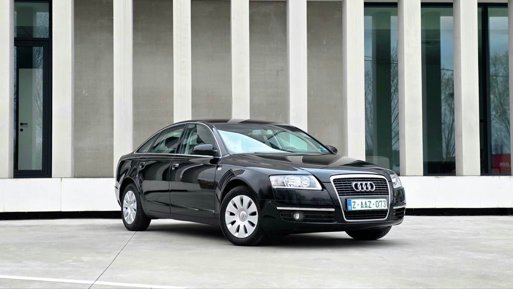 AUDI A6 2.0 TFSI Benzine -131000km  11-2007- perfect staat, Entreprise, Noir, 5 portes, Berline