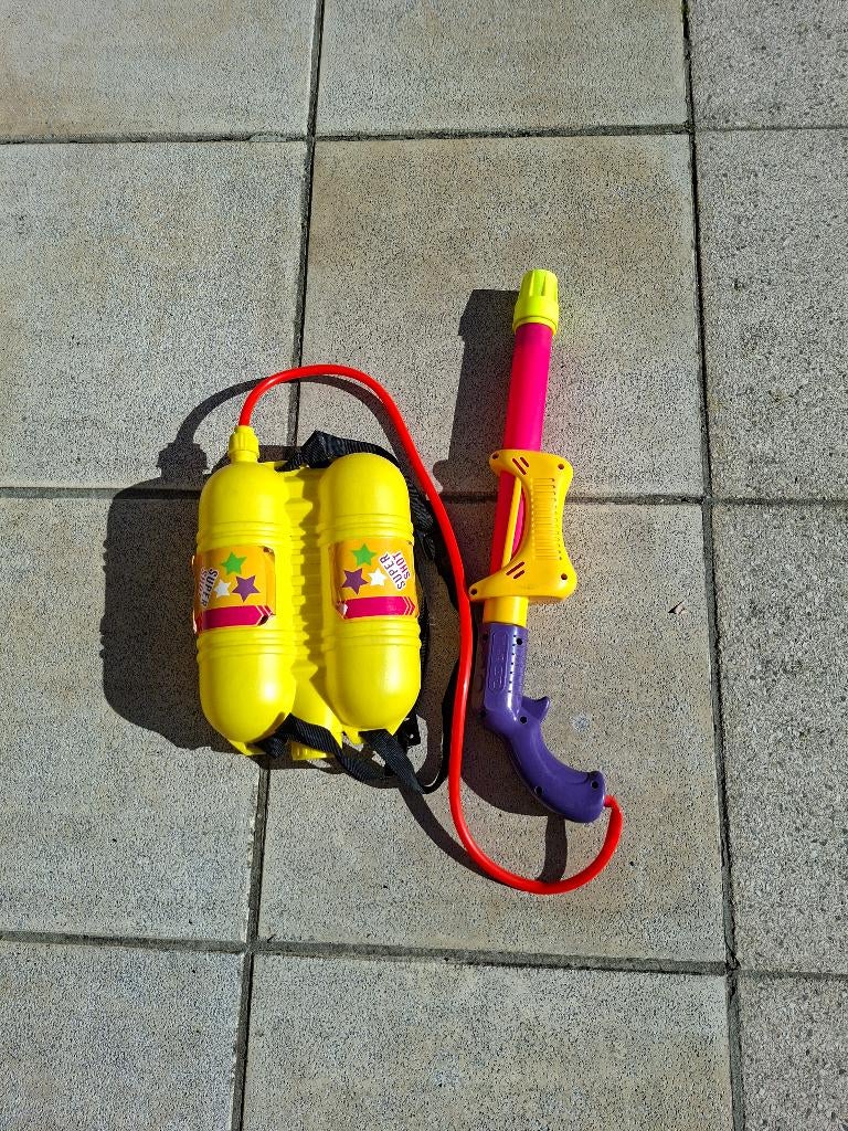 waterpistool, Ophalen, Gebruikt