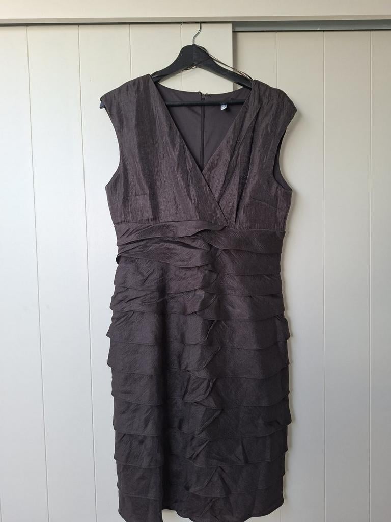 Gala jurk, Kleding | Dames, Ophalen, Maat 42/44 (L), Bruin