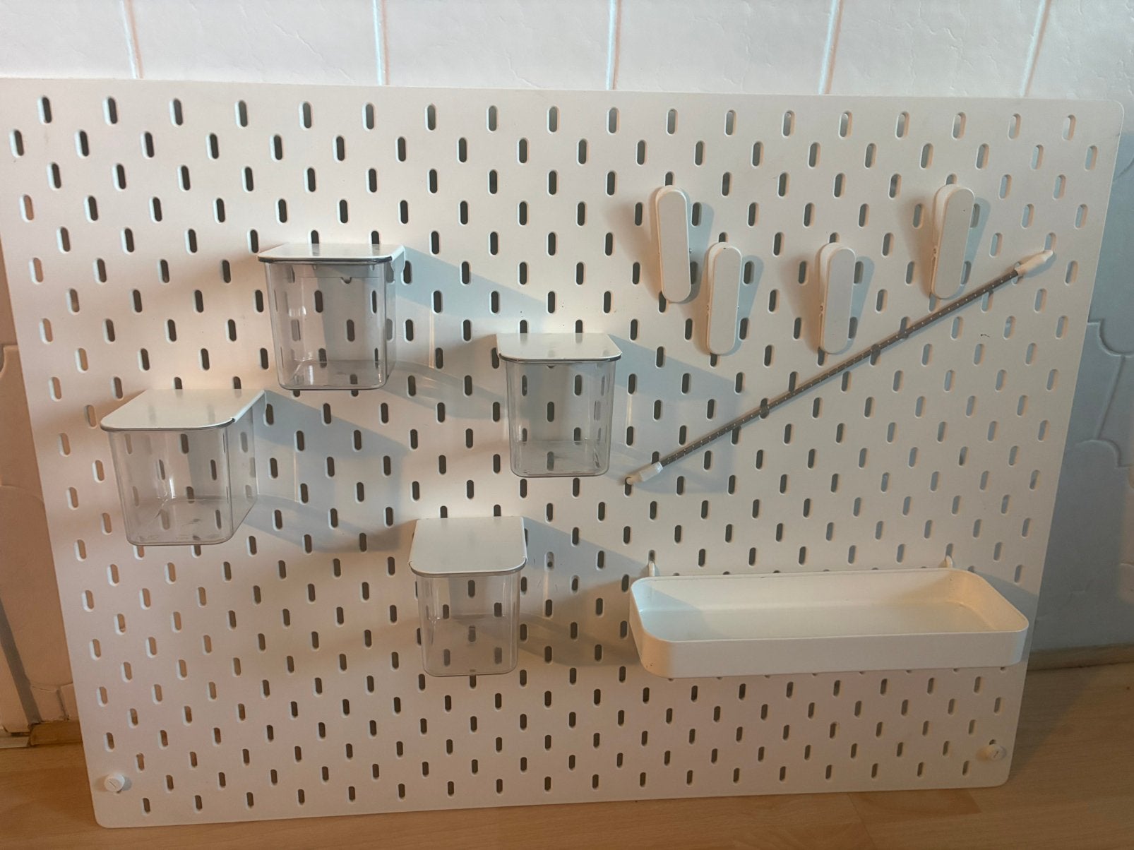 Organizer Skadis (Ikea), Maison & Meubles, Accessoires pour la Maison | Tableaux d'affichage, Enlèvement, Comme neuf
