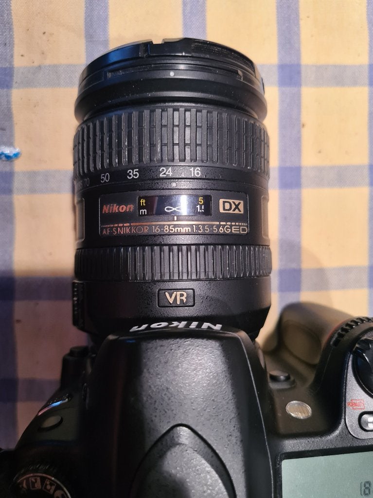 Nikkor AF-s 16-85 1-3.5 5.6 G ED DX VR Lens met Nikon D80, Audio, Tv en Foto, Foto | Lenzen en Objectieven, Zo goed als nieuw