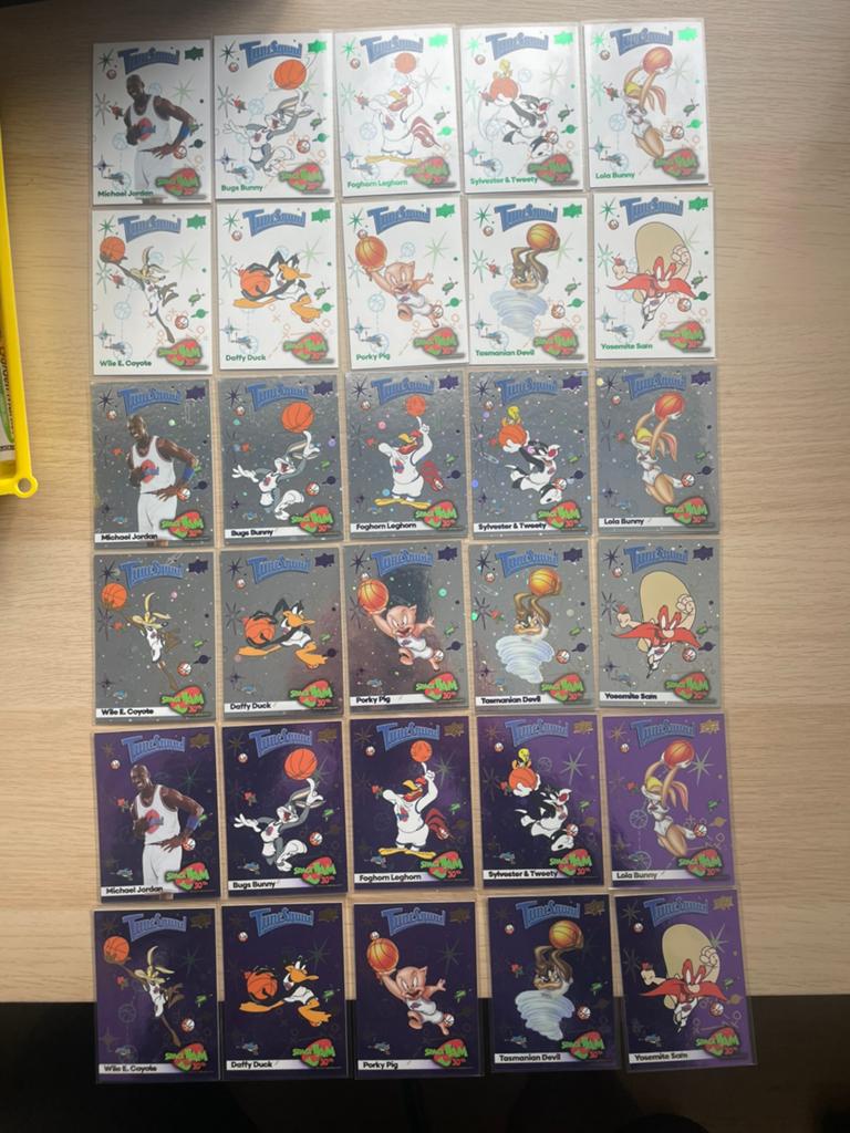 Jeu de cartes complet Space Jam Jordan 2026, Enlèvement ou Envoi, Neuf, Plusieurs images