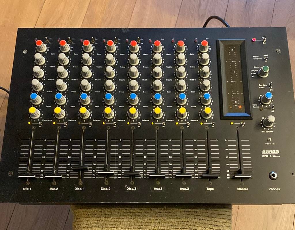 Dateq gpm stereo mengpaneel, Enlèvement ou Envoi, Utilisé, 5 à 10 canaux