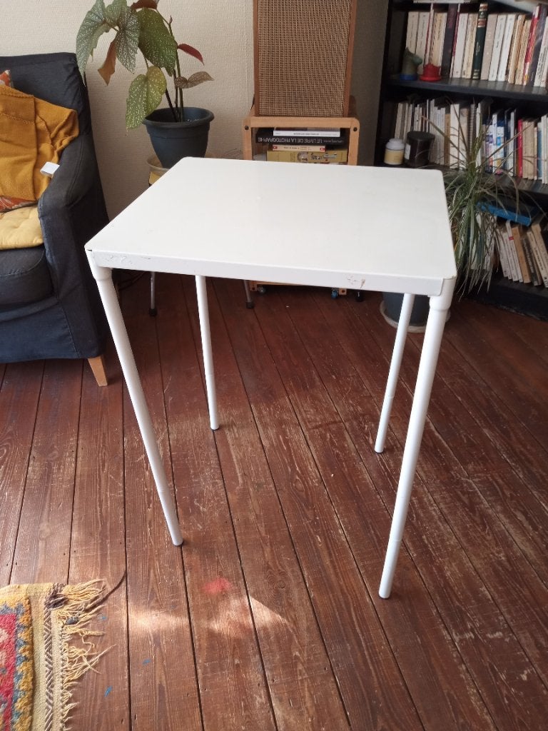Petite table de jardin, Tuin en Terras, Tuintafels, Ophalen, Gebruikt, Rechthoekig, Metaal