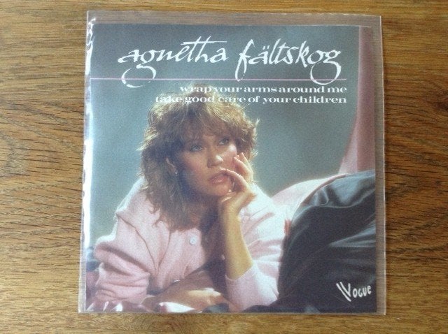 single agnetha faltskog, CD & DVD, Vinyles Singles, Enlèvement ou Envoi, Pop, Housse de protection extérieure, 7 inch