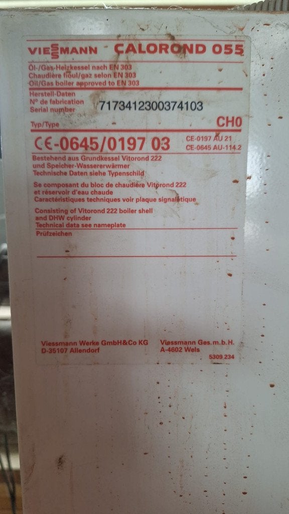mazoutbrander, Doe-het-zelf en Bouw, Chauffageketels en Boilers, Ophalen, Gebruikt