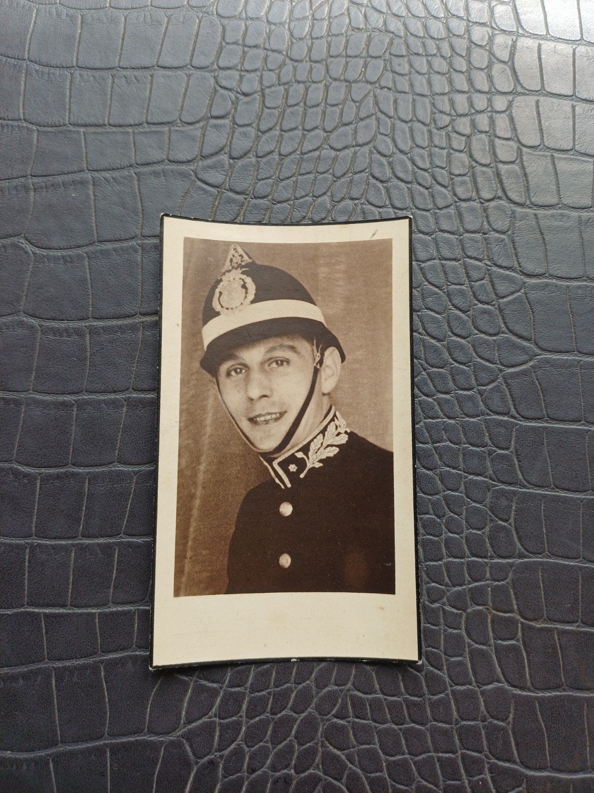 Politie wo2, Verzamelen, Bidprentjes en Rouwkaarten, Ophalen of Verzenden