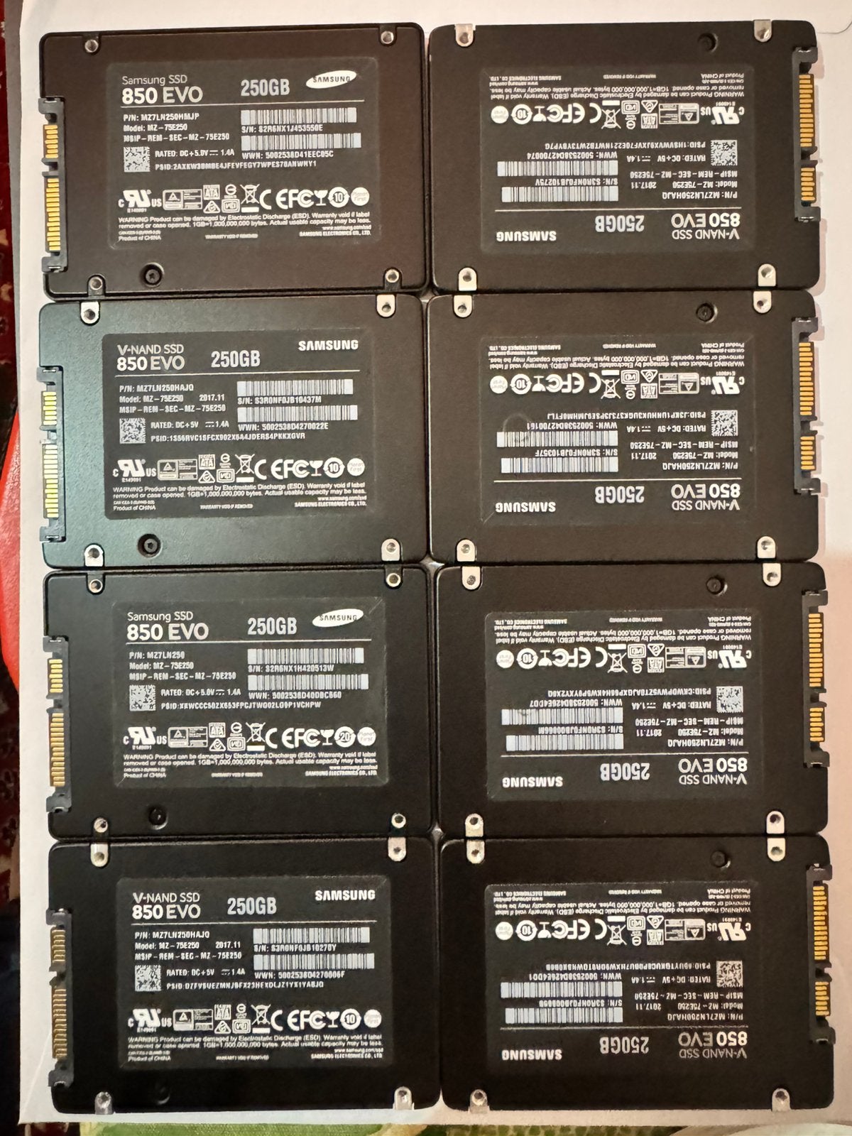 SSD 250 GB, Computers en Software, Harde schijven, Ophalen, Zo goed als nieuw, SATA, SSD
