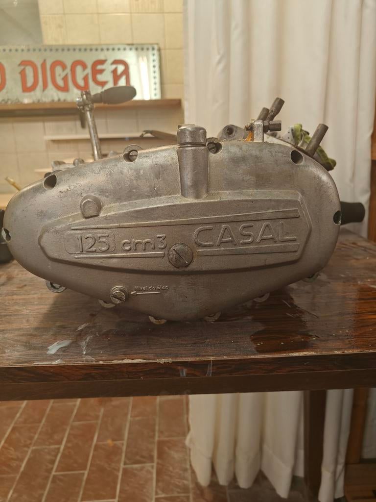 Bloc moteur Casal 125 cc (Zündapp), Vélos & Vélomoteurs, Pièces de cyclomoteur | Zundapp, Bloc, Enlèvement