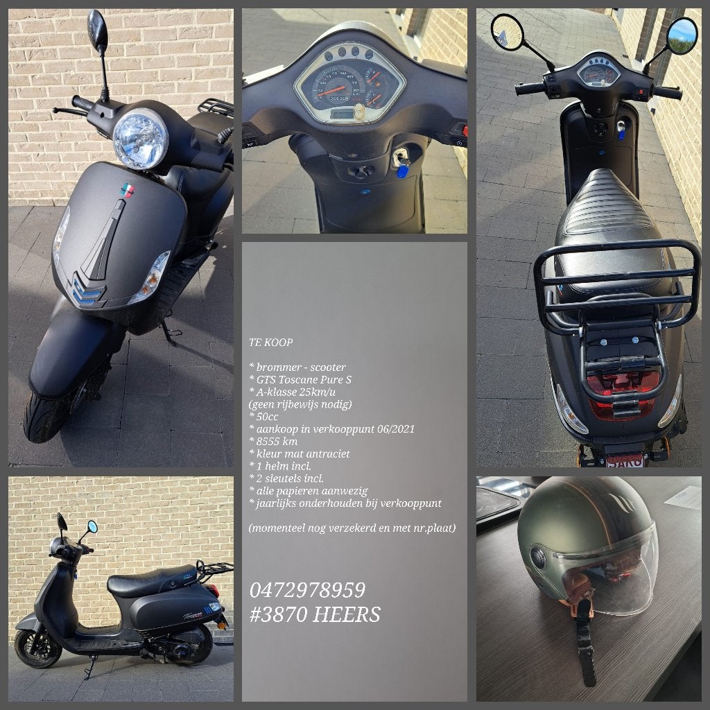 Brommer, Vélos & Vélomoteurs, Cyclomoteurs | Derbi, Enlèvement, Utilisé, Classe A (25 km/h), 50 cm³