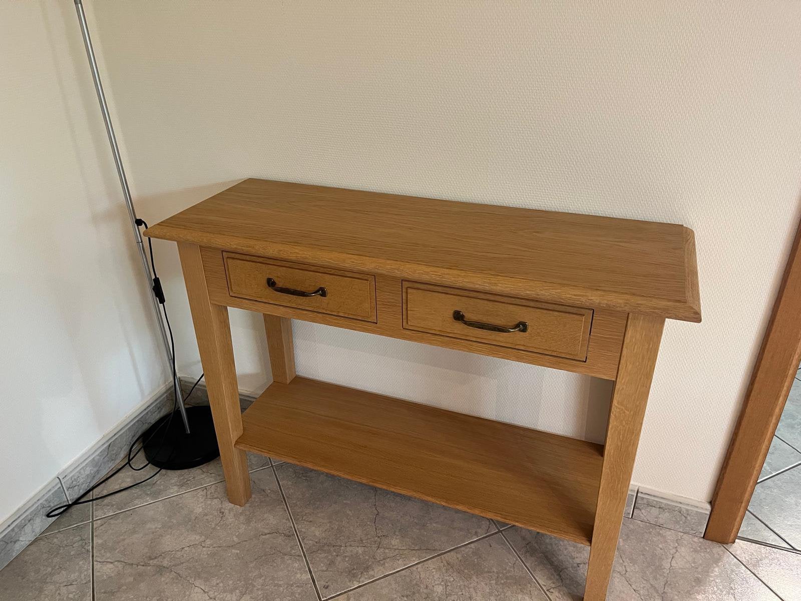 Houten sidetable/haltafel, Ophalen, Gebruikt