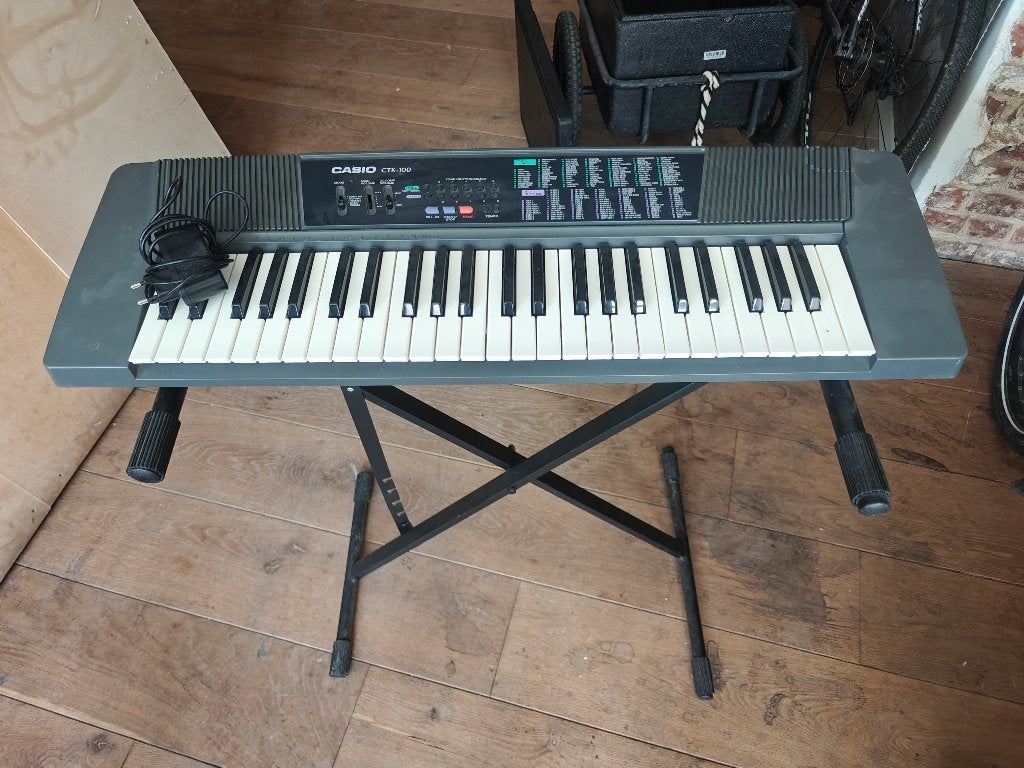 Casio CTK-100 keyboard, Muziek en Instrumenten, Ophalen, Gebruikt, 61 toetsen, Casio
