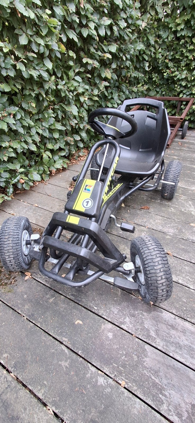 go kart, Ophalen, Gebruikt