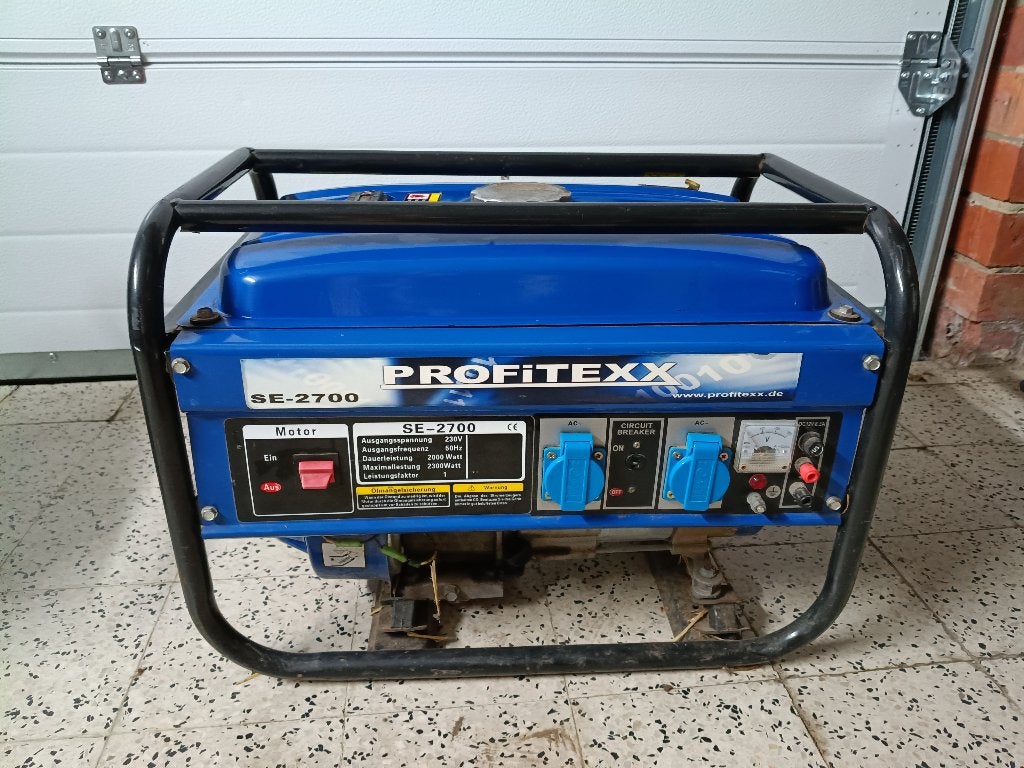 Generator profitexx start niet, Ophalen, Gebruikt