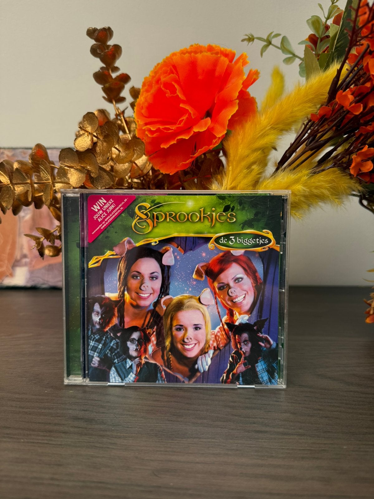 Sprookjes Cd : De 3 Biggetjes (OG K3), Cd's en Dvd's, Ophalen of Verzenden, Zo goed als nieuw