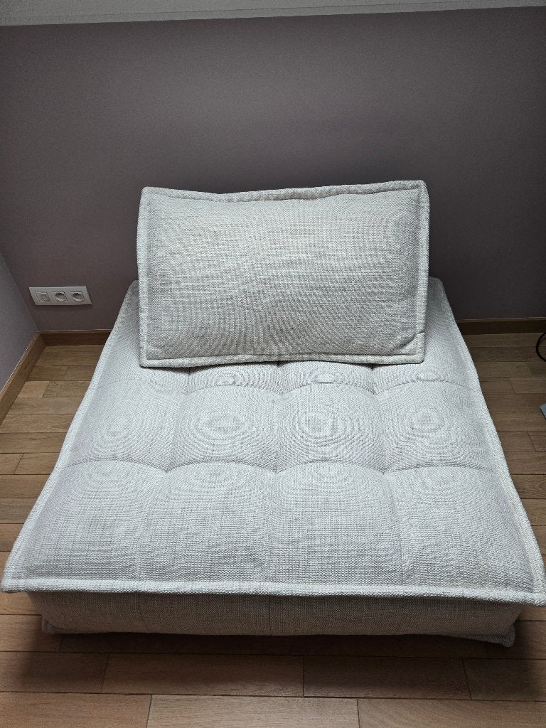 Canapé modulable avec appuis tête., Maison & Meubles, 100 à 125 cm, Intemporel, Moins de 150 cm, Enlèvement