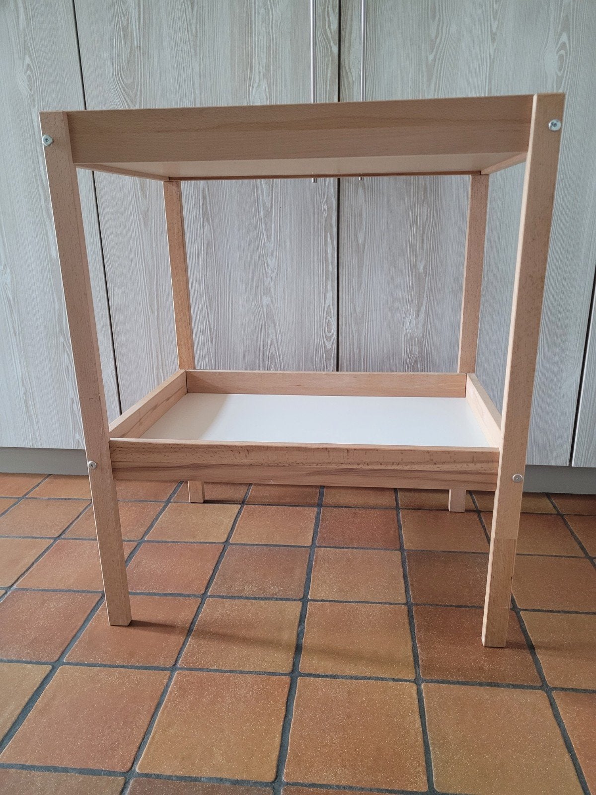 table à langer IKEA, Enlèvement