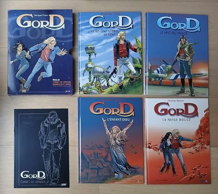BD Gord Coffret Intégrale TTB Franz Denayer numéroté signé, Livres, Plusieurs BD, Enlèvement ou Envoi, Comme neuf