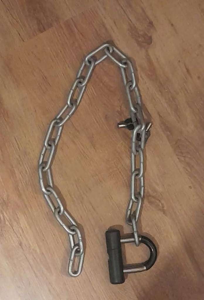 CADENAS CHAINE POUR MOTO, AUTRE, Enlèvement ou Envoi, Utilisé