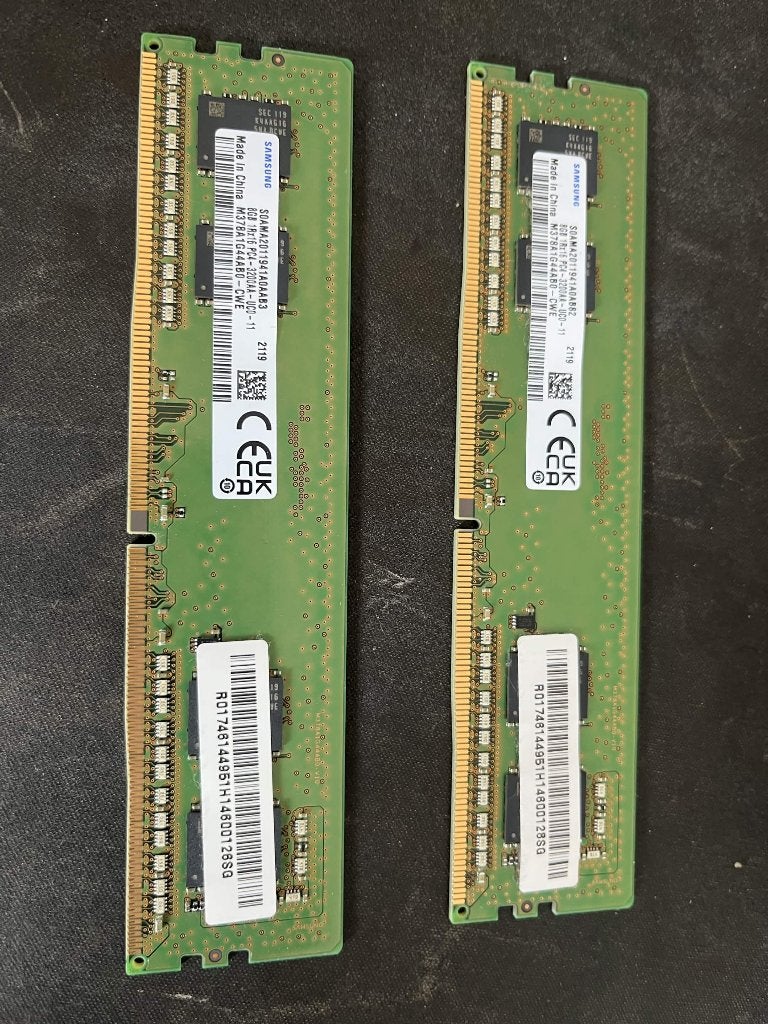 16 Go (2 x 8) de RAM DDR4 à 3200 MHz, Enlèvement ou Envoi, DDR4, Comme neuf, Desktop