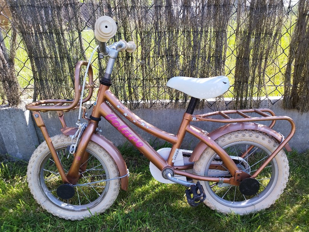 Fiets Volare 14 inch, Ophalen, Terugtraprem, Zijwieltjes, Gebruikt