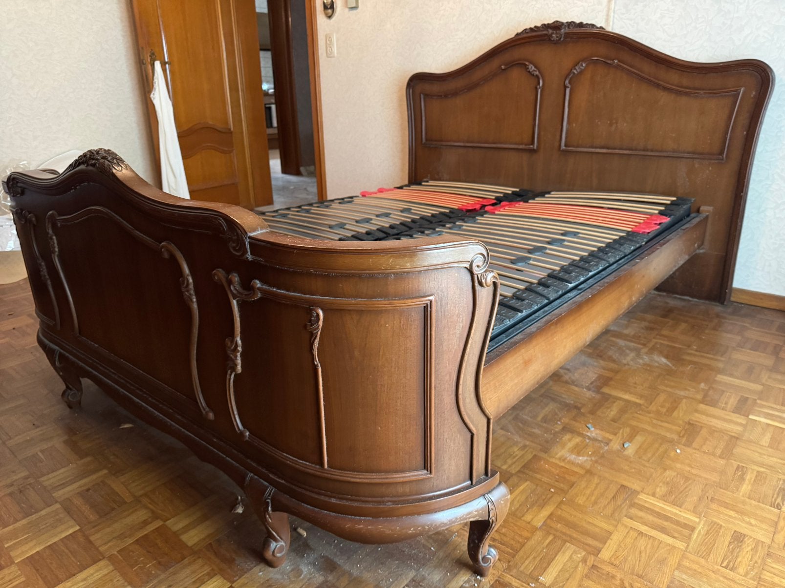 Antieke slaapkamer te koop, Antiek en Kunst, Antiek | Meubels | Bedden, Ophalen