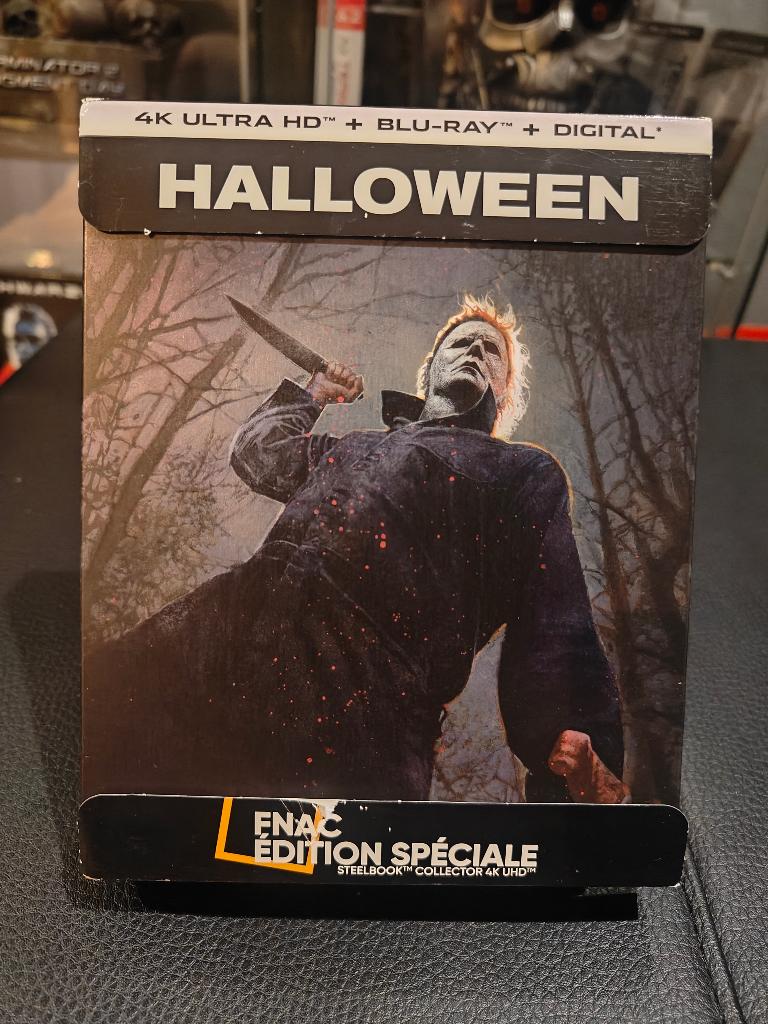 Halloween 2018 4K + BR Steelbook (NLO), Enlèvement ou Envoi, Comme neuf