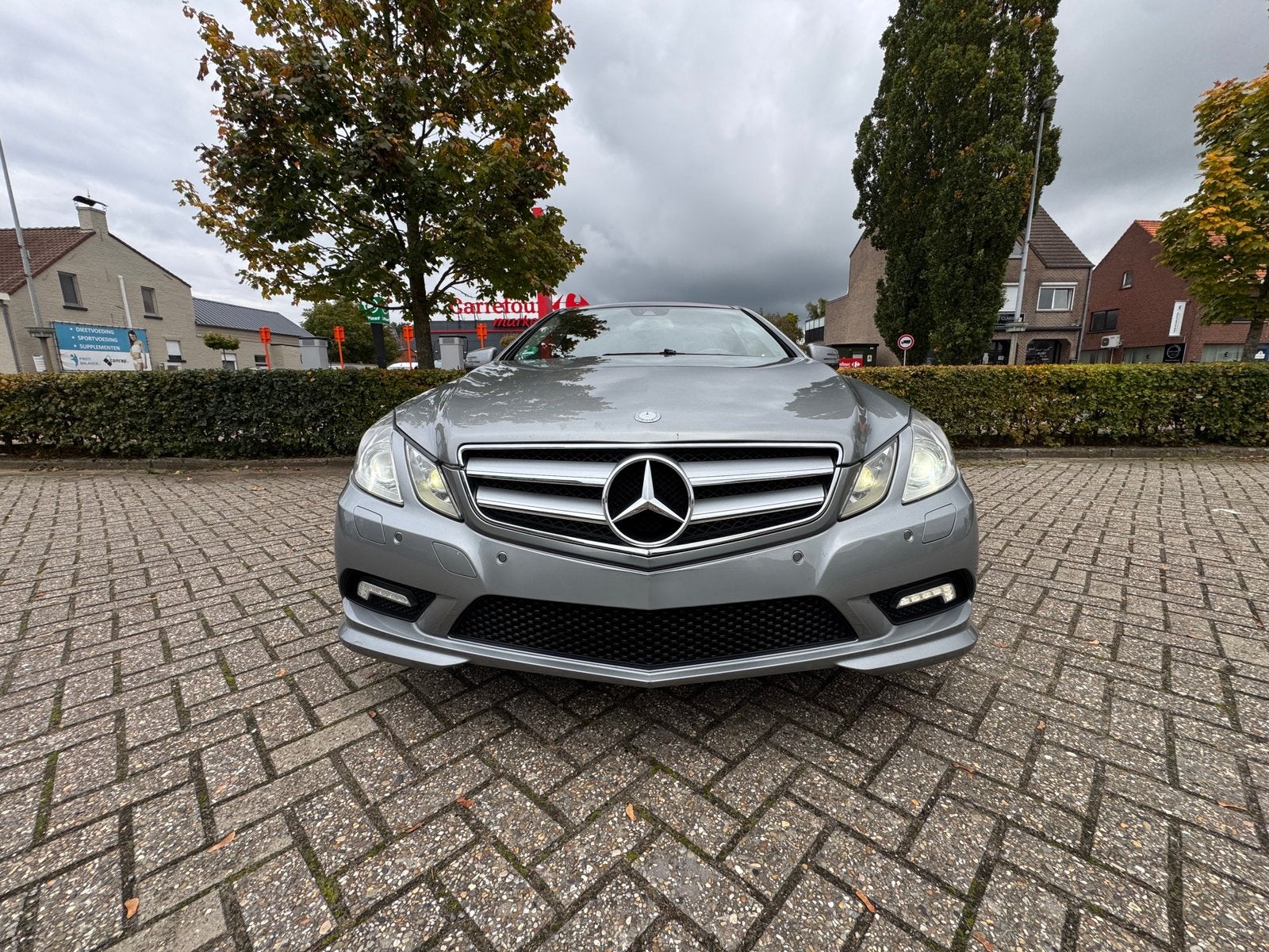 Mercedes-Benz E220 CDI 2.2 Turbo DIESEL Coupe (2 engine), Auto's, Euro 5, Zwart, 170 kW, Leder