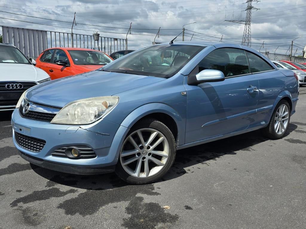 OPEL ASTRA 1600CC BENZINE 04/2007 165000KM MET AIRCO, Auto's, Voorwielaandrijving, 4 zetels, Zwart, 4 cilinders